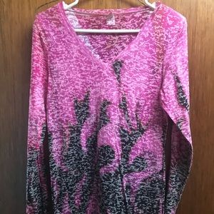 Cowgirl Tuff burnout long sleev